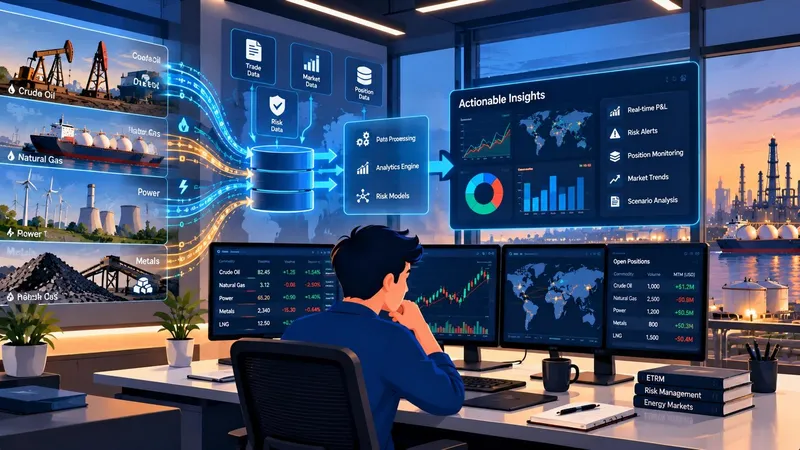 Interactive Power BI and Tableau dashboards for energy trading data