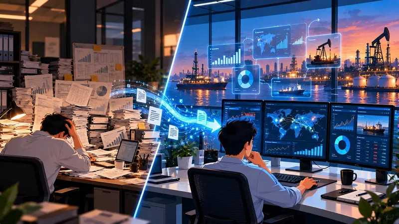 Three-pillar framework connecting reporting challenges, solutions and business value